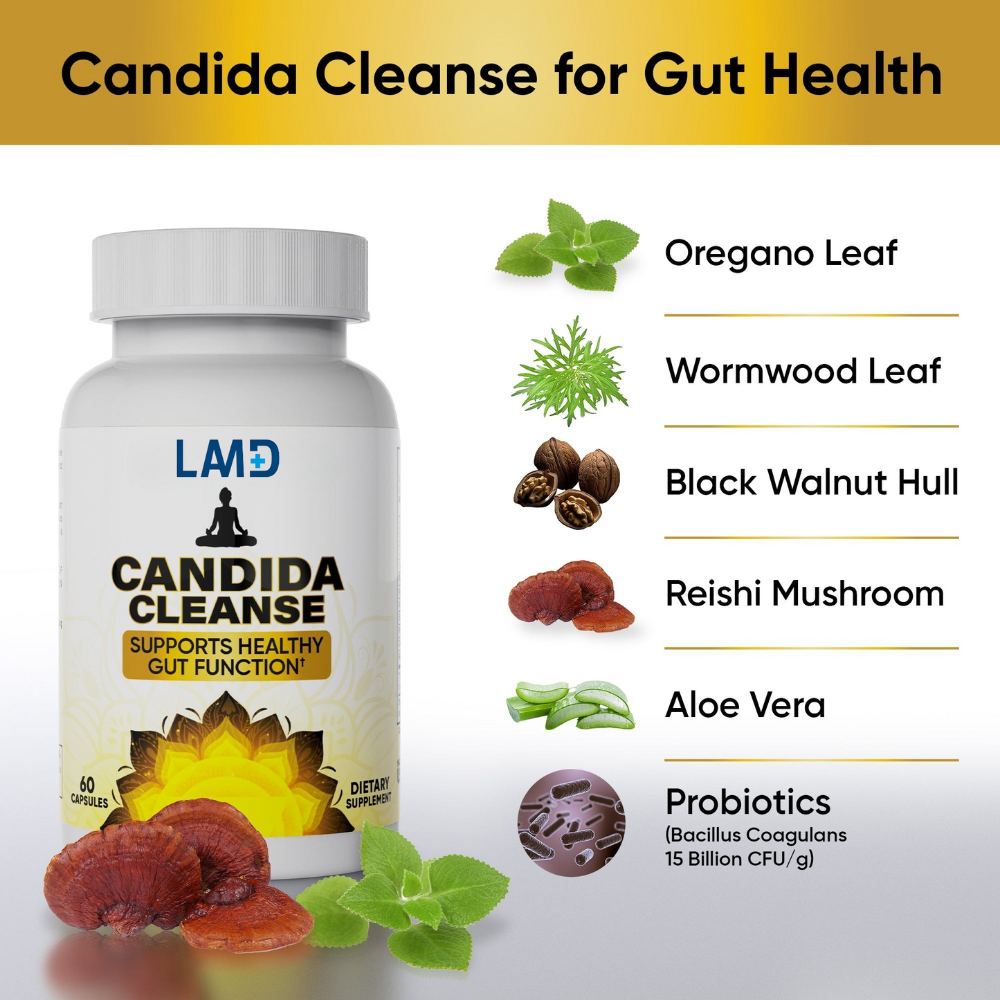LAMD Candida Cleanse VIP