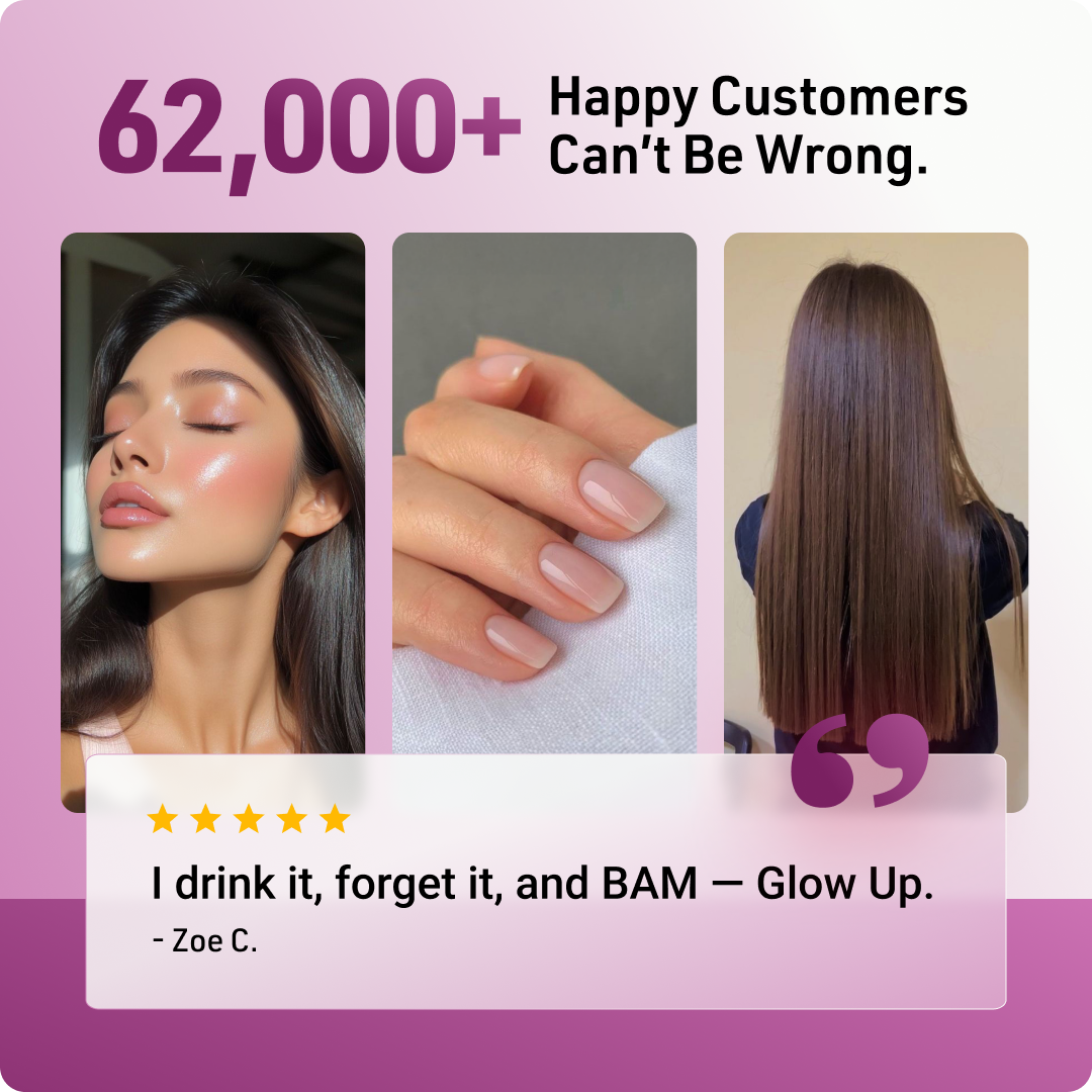 LAMD - Multi Collagen Peptides Powder with Hyaluronic Acid, Biotin & Vitamin C (Unflavored)