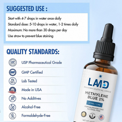 LAMD - Purest USP Grade - Methylene Blue VIP