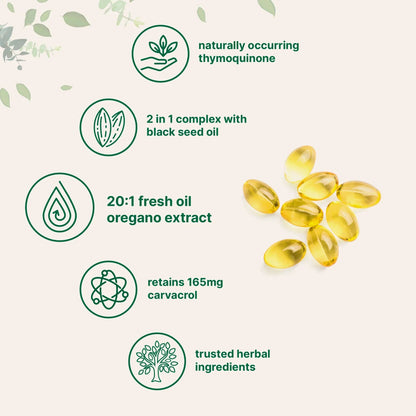 Oil of Oregano with Black Seed Oil VIP